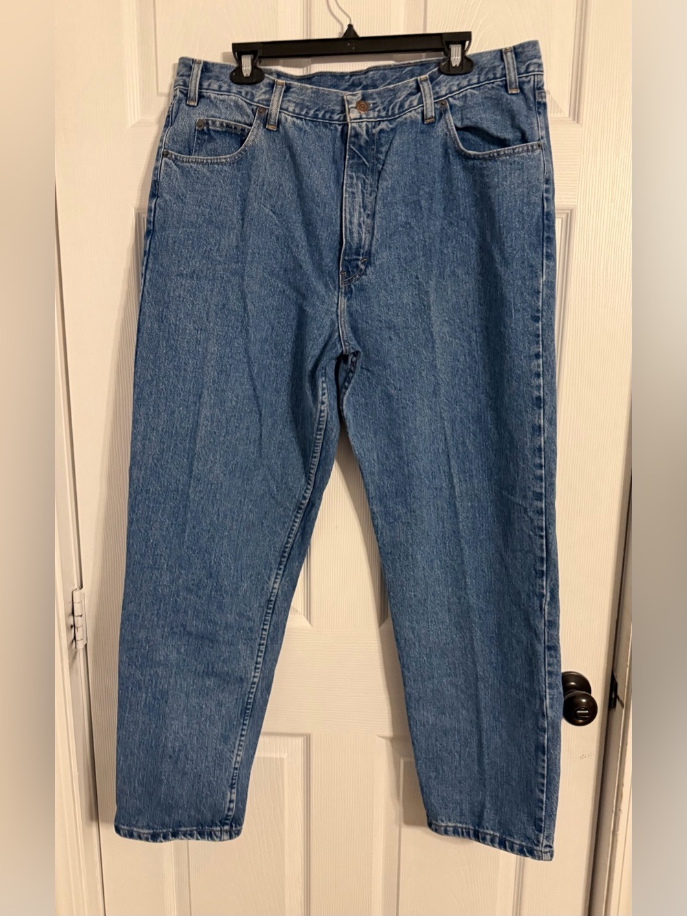 Gap Denim Easy Fit Blue Jeans Size 40x30 Medium Wash Straight Leg